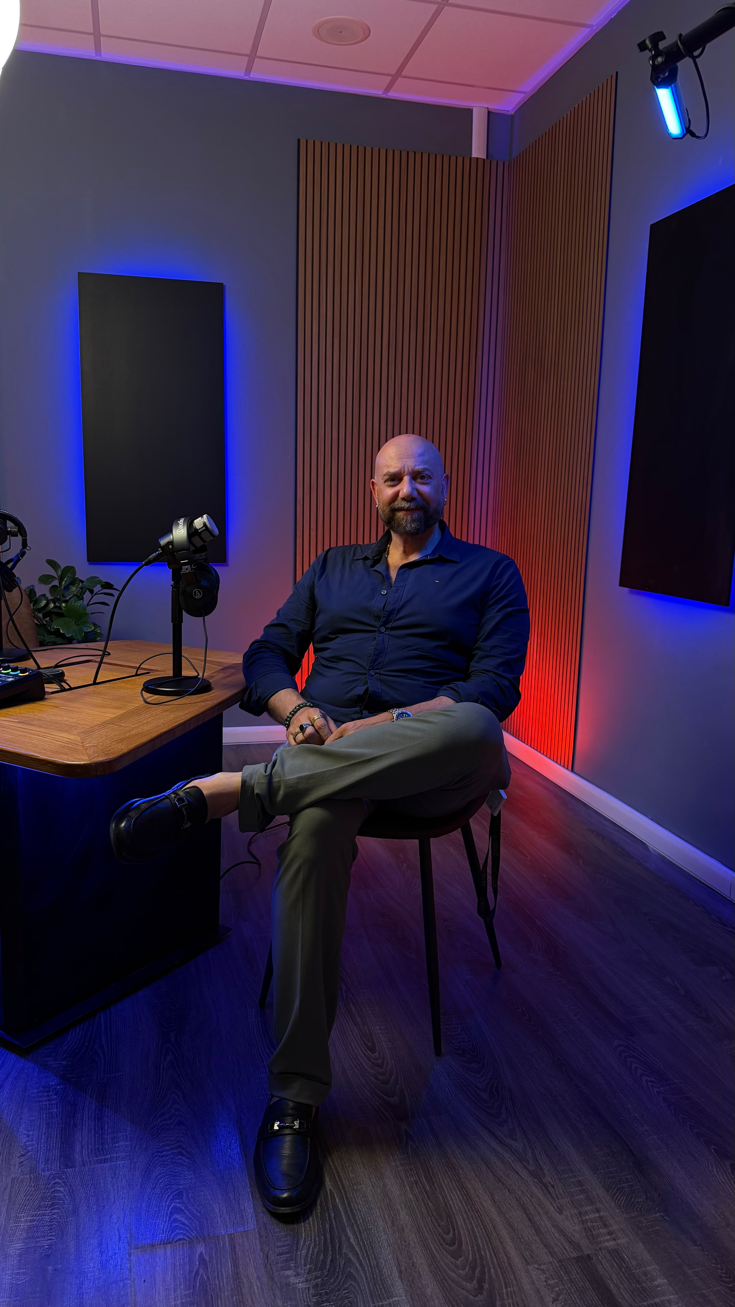 Il team di Sala Podcast Roma