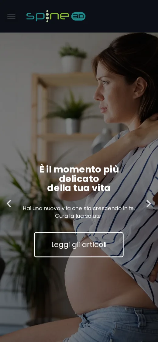 Home di Spine 3D su smartphone